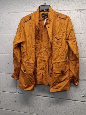 NWT C'esttoi Mustard Yellow Utility Jacket